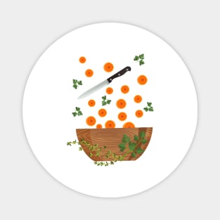 Carrot Explosion Magnet